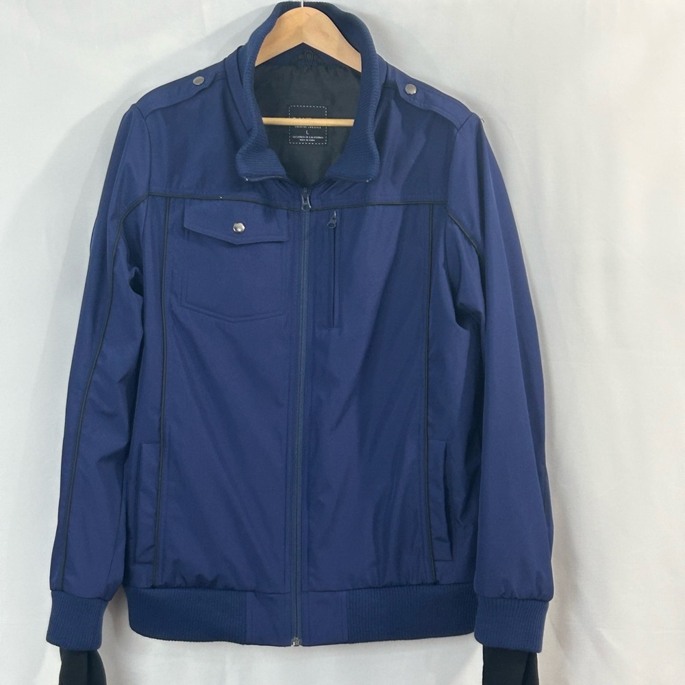 Men's Navy Bomber Jacket